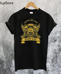 Live to Ride Behind Bars T-Shirt