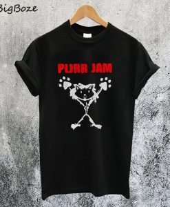 Purr Jam Cat Parody T-Shirt