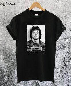John Rambo Mugshot T-Shirt