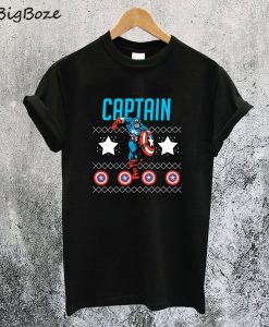 Captain in Christmas T-Shirt