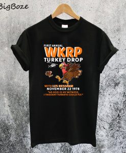 First Annual WKRP Turkey Drop T-Shirt