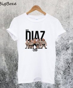 Nate Diaz Police 209 UFC T-Shirt