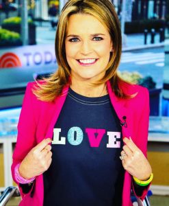 Savannah Guthrie Love T-Shirt