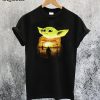 Baby Yoda Sunset T-Shirt