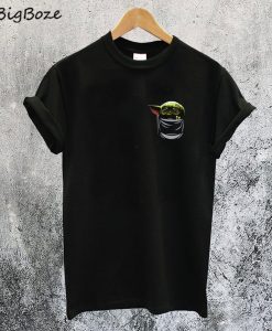 Baby Yoda in Pocket T-Shirt
