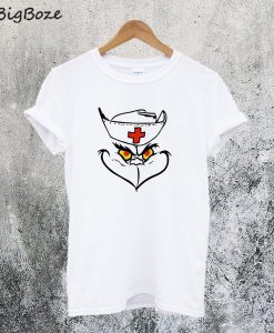 Grinch Nurse Christmas T-Shirt