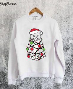 Meowy Christmas Sweatshirt
