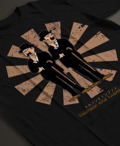 Thomson And Thompson Retro Japanese Tintin T-Shirt