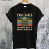 Baby Yoda Felt Cute T-Shirt