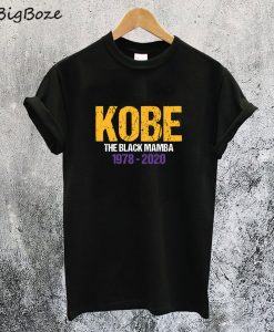 Kobe The Black Mamba T-Shirt