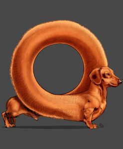 Loop Dog T-Shirt Design
