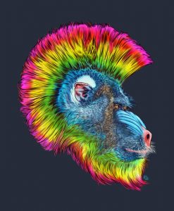 Mohawk Mandrill T-Shirt