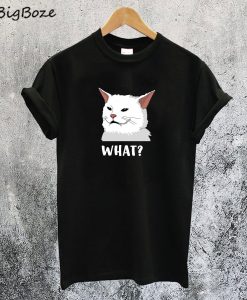 Smudge Cat What T-Shirt