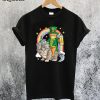 Caticorn Cat Unicorn Leprechaun St Patricks Day T-Shirt