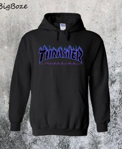 Thrasher Flame Magazine Hoodie