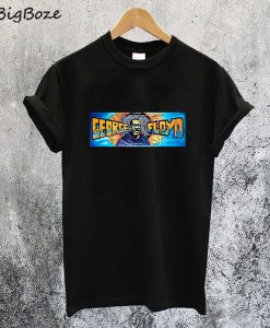 George Floyd Mural Black Lives Matter T-Shirt