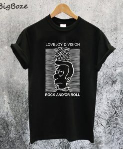 Homer Simpson Lovejoy Division Rock And Or Roll T-Shirt