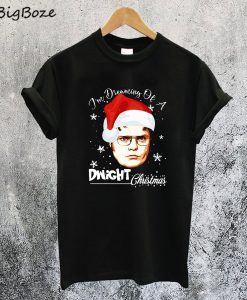 Dreaming of Dwight Christmas T-Shirt