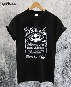 Jack Skellington's Brewery Halloween T-Shirt