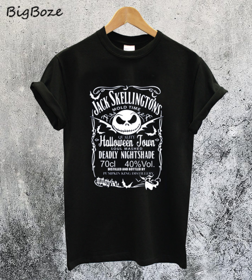 Jack Skellington's Brewery Halloween T-Shirt