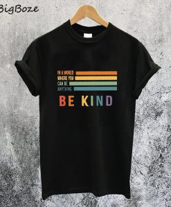 Be Kind You Can Be Anything T-Shirt