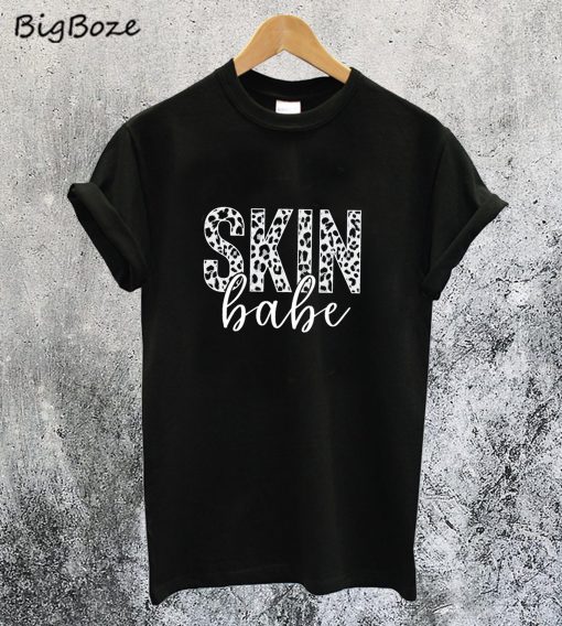 Leopard Skin Babe T-Shirt