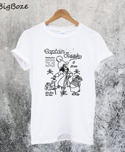 Peter Pan Captain Hook And Mr. Smee Outline T-Shirt