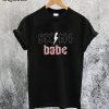 Skin Babe Lightning Bolt T-Shirt