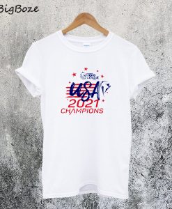 USA Concacaf Champions 2021 T-Shirt