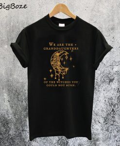 We Are the Granddaughters of the Witches T-Shirt