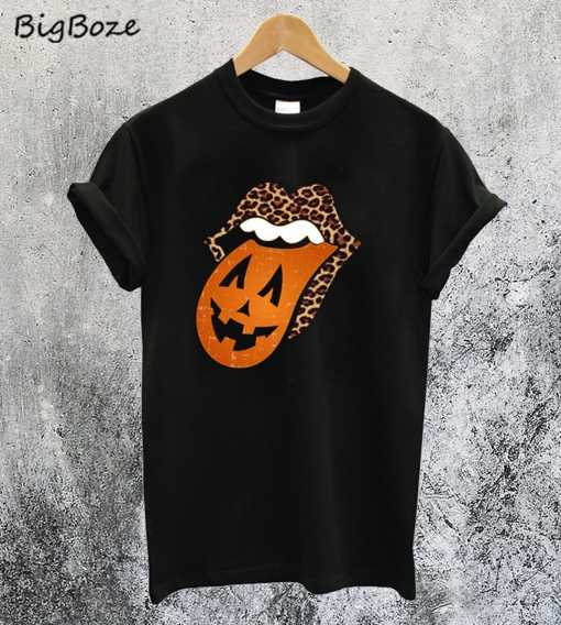 Leopard Lips Halloween T-Shirt