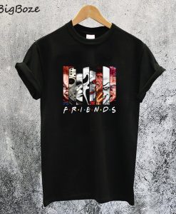 Friends Halloween Characters T-Shirt