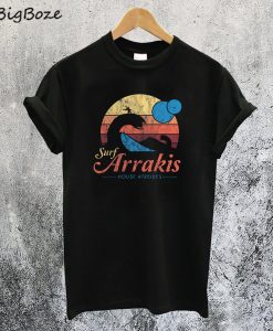 Visit Arrakis Distressed Surf T-Shirt