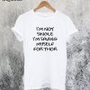 Im Saving Myself For Thor T-Shirt