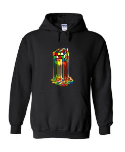 Melting Rubiks Cube Hoodie