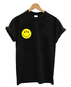 Smiley Face With a Bullet Hole - Have a Nice Day T-Shirt