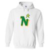 Defunct Minnesota North Stars Hockey 1991 Hoodie