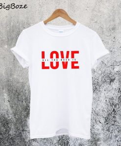 Love is All You Need T-Shirt