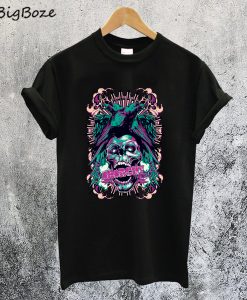 Skull and Birds Anarchy T-Shirt.jpg