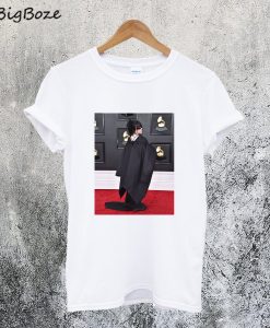 Billie Eilish Black Outfit at Grammy 2022 T-Shirt