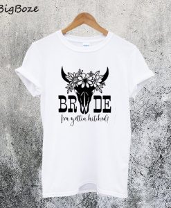 Bride Floral Bachelorette T-Shirt