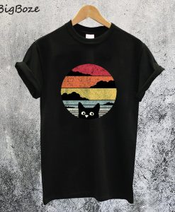 Cat Retro Funny T-Shirt