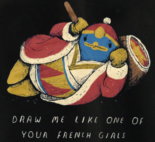 King Dedede Draw Me T-Shirt