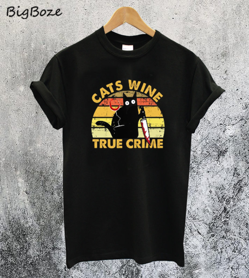True Crime Cat T-Shirt