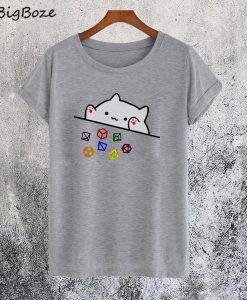 Cat Throwing Dice T-Shirt