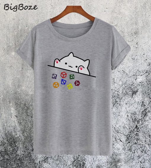 Cat Throwing Dice T-Shirt