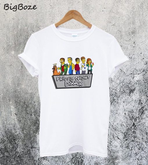 Friday Night Dinner Jim Bell Shalom T-Shirt
