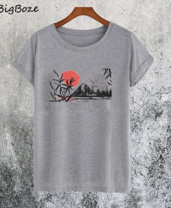 Japanese Watercolor T-Shirt