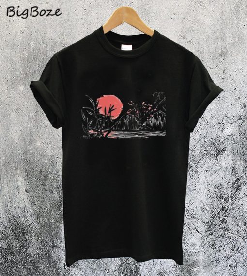 Japanese Watercolor T-Shirt