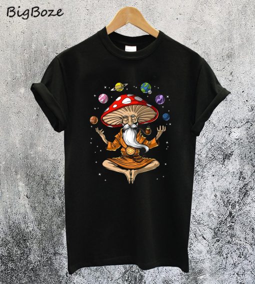 Magic Mushroom Buddha T-Shirt